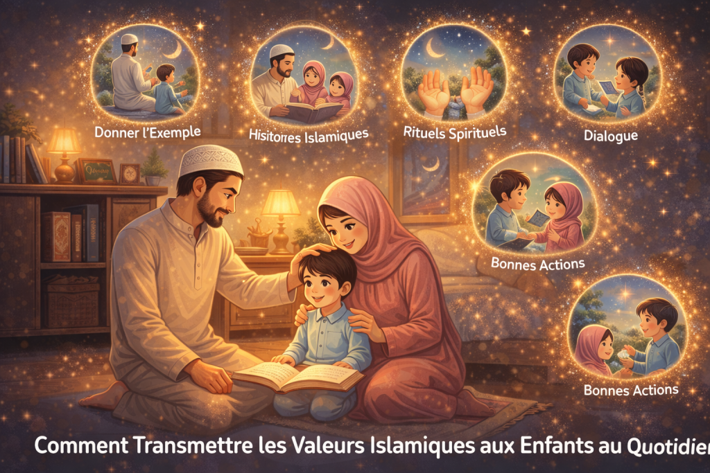 Comment Transmettre les Valeurs Islamiques aux Enfants au Quotidien