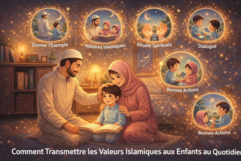 Comment Transmettre les Valeurs Islamiques aux Enfants au Quotidien
